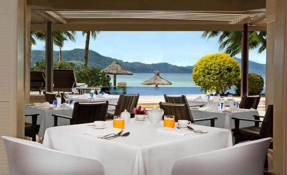 Beach Club Resort Остров Гамильтон Ресторан фото